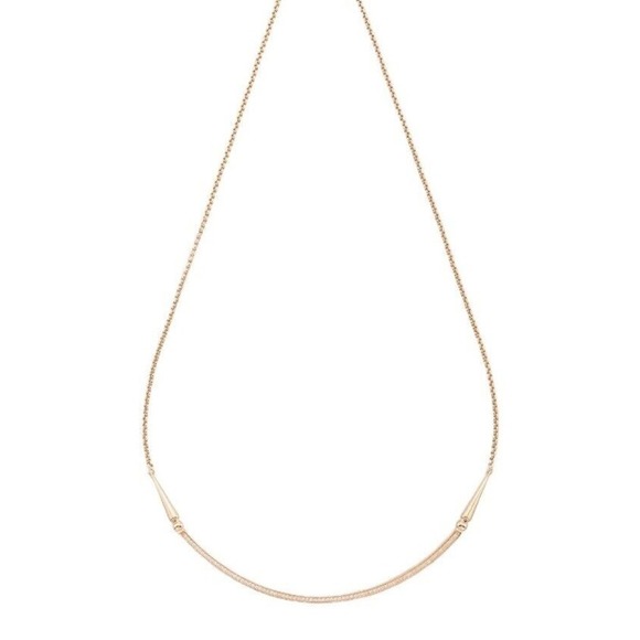 Kendra Scott Scottie Choker Necklace Rose Gold in Box Dust Bag NWOT $110 - Picture 4 of 13